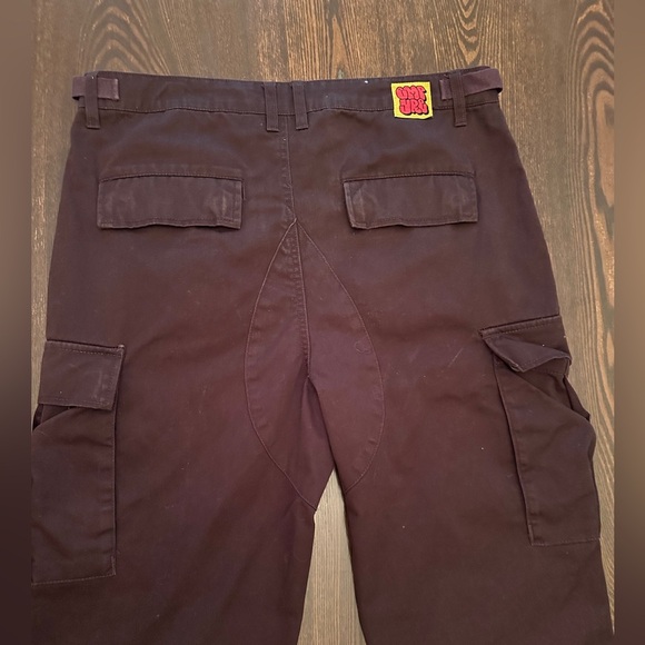 Empyre Brown Loose Fit Cargo Skate Pants size 30 men’s - Picture 4 of 7